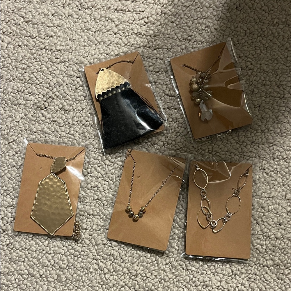 Set of Long Necklaces